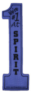 Promotional Foam Hands: 19 inch Numeral One  Foam Wavers